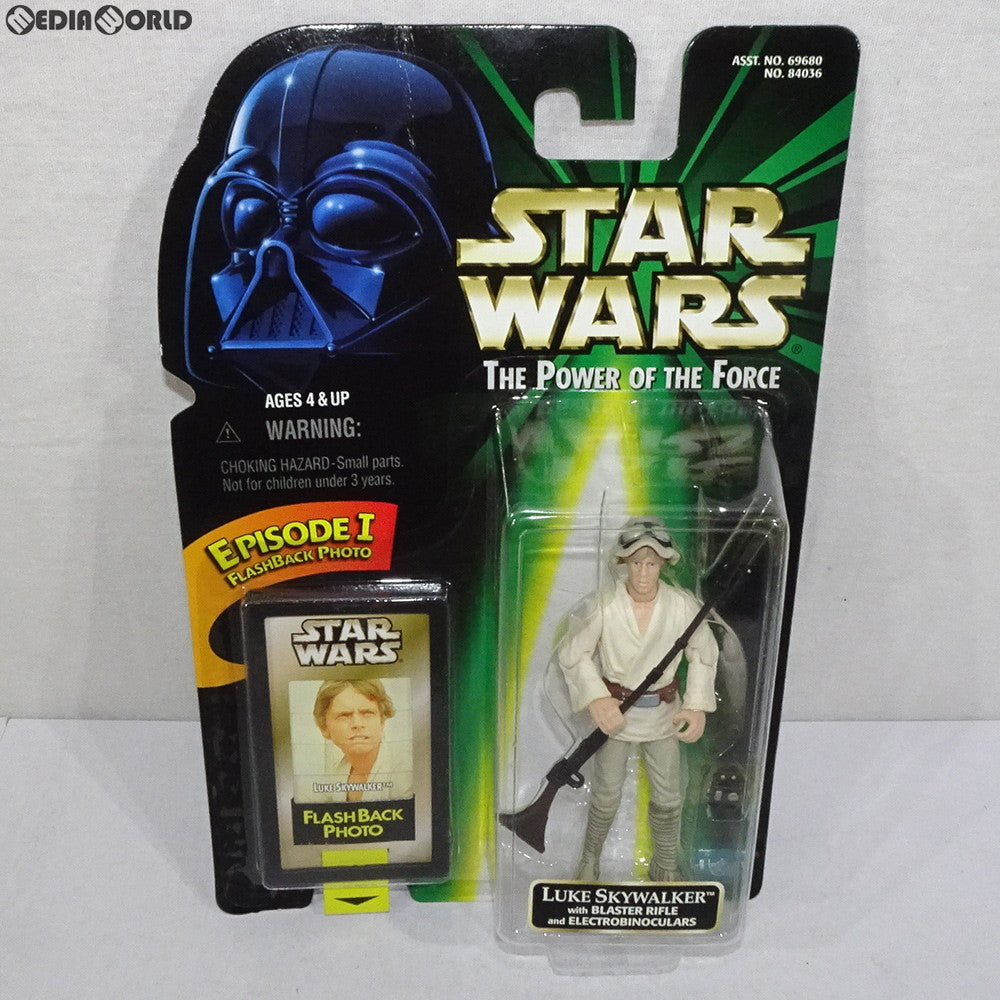 【中古即納】[FIG] The Power Of The Force スター・ウォーズ ベーシックフィギュア ルーク フラッピー ハット&ポンチョ STAR WARS 完成品 可動フィギュア(84036) ハズブロージャパン(19981231)