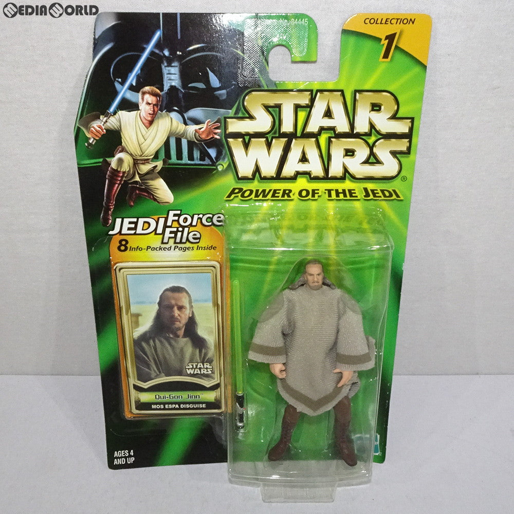 【中古即納】[FIG] スター・ウォーズ パワー・オブ・ザ・ジェダイ ベーシックフィギュア クワイ・ガン・ジン モス・エスパバージョン STAR WARS 完成品 可動フィギュア(84253) トミー(20001231)