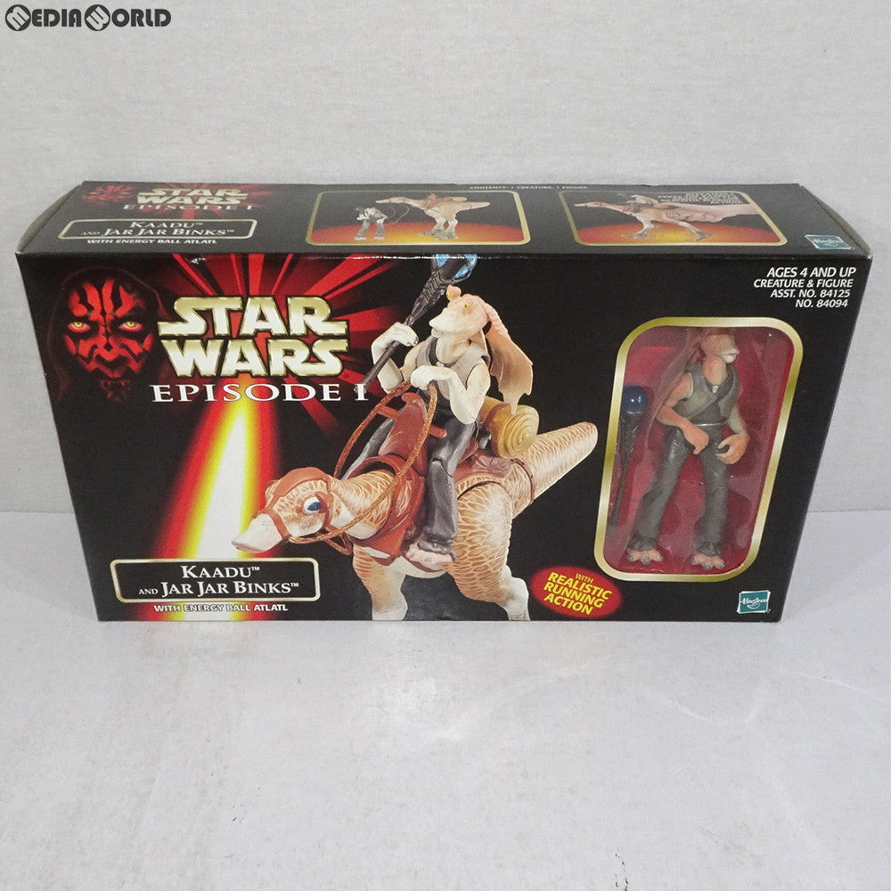 【中古即納】[FIG] カドゥ with ジャー・ジャー・ビンクス スター・ウォーズ エピソード1 クリーチャー with フィギュア STAR WARS 完成品 可動フィギュア(84094) トミー(20001231)