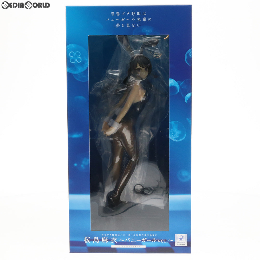【中古即納】[FIG] ANIPLEX+限定 桜島麻衣〜バニーガールver.〜 青春ブタ野郎はバニーガール先輩の夢を見ない 1/7 完成品 フィギュア(MD18-0459001) アニプレックス(20190713)