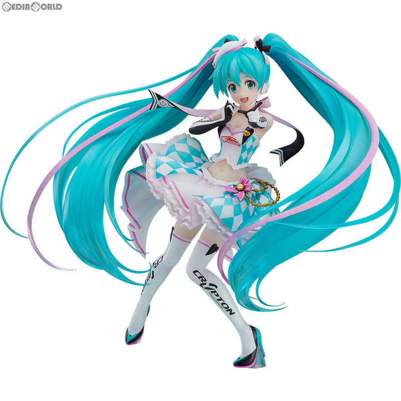 【中古即納】[FIG] レーシングミク 2019Ver. feat.杏仁豆腐 初音ミク GTプロジェクト 1/8 完成品 フィギュア グッドスマイルレーシング(20210829)