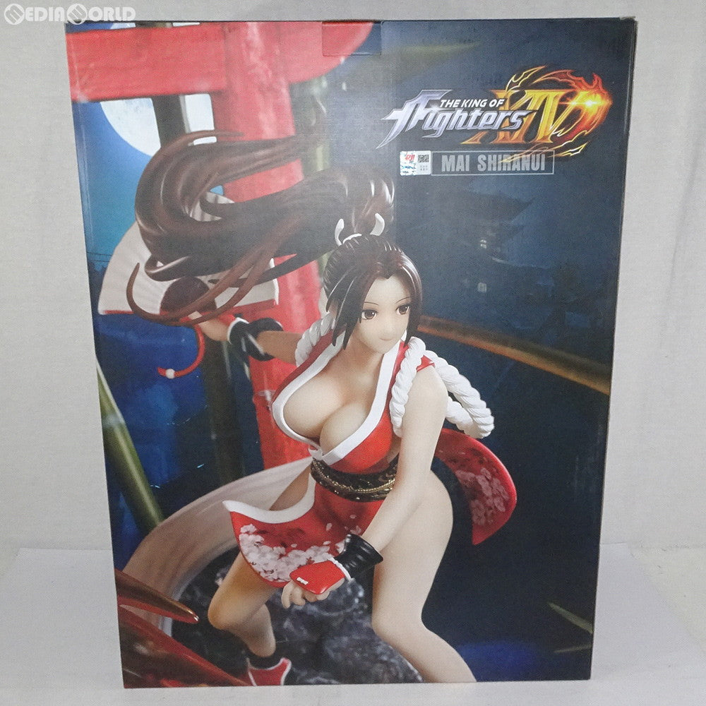 【中古即納】[FIG] 不知火舞(しらぬいまい) THE KING OF FIGHTERS XIV(ザ・キング・オブ・ファイターズ14) 1/6 スタチュー 完成品 フィギュア 玩拓(20180930)