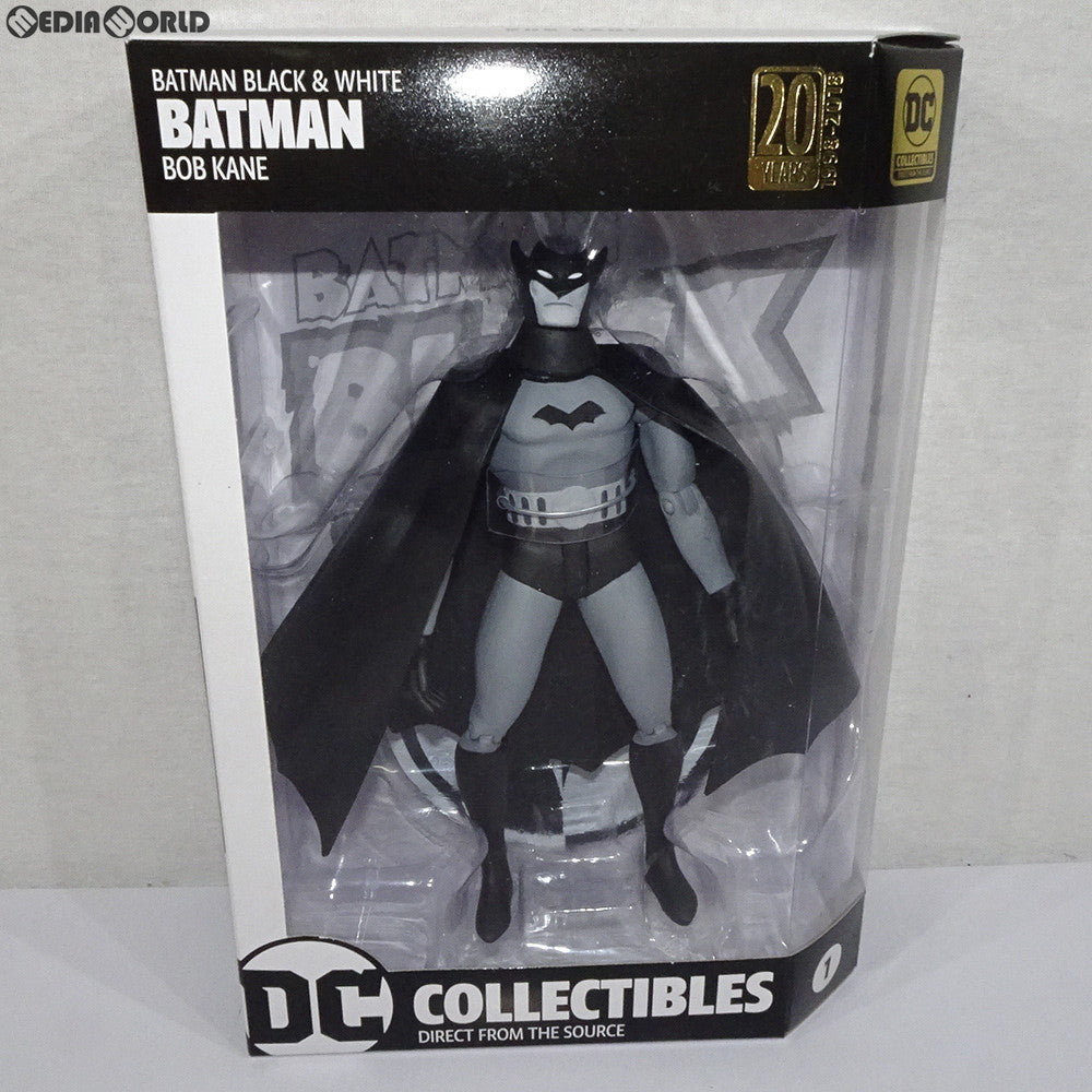 【中古即納】[FIG] ブラック&ホワイト バットマン By ボブ・ケイン DCコミックス 6インチ アクションフィギュア 完成品 DCコレクタブルズ(DCダイレクト) (20190731)
