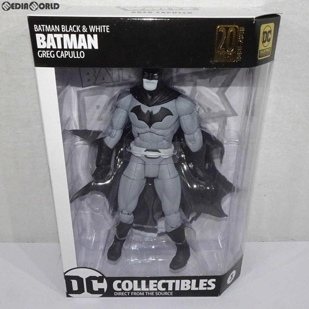 【中古即納】[FIG] ブラック&ホワイト バットマン By グレッグ・カプロ DCコミックス 6インチ アクションフィギュア 完成品 DCコレクタブルズ(DCダイレクト) (20190731)