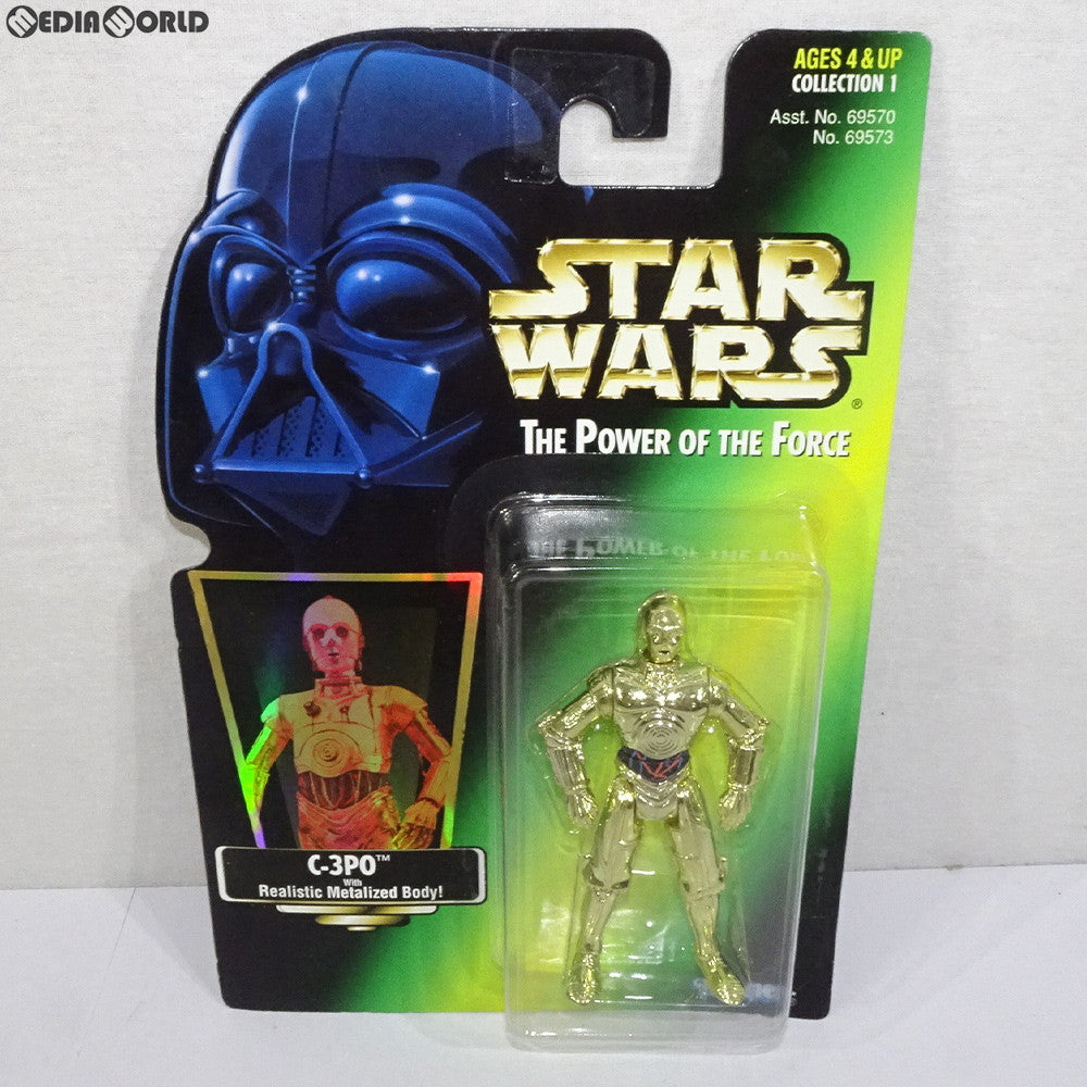 【中古即納】[FIG] The Power Of The Force スター・ウォーズ ベーシックフィギュア C-3PO STAR WARS 完成品 可動フィギュア(69573) ケナー(19971231)