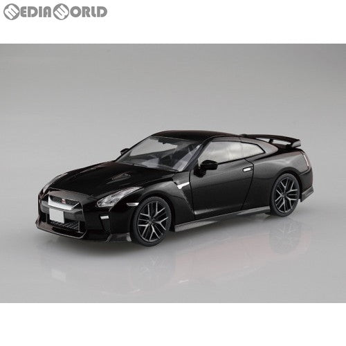 【新品】【お取り寄せ】[PTM] ザ・スナップキット No.7-C 1/32 ニッサン NISSAN GT-R(メテオフレークブラックパール) プラモデル アオシマ(20191130)