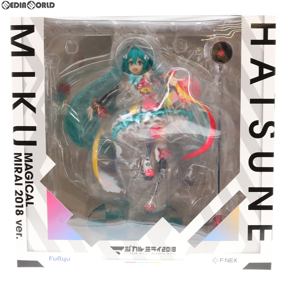 【中古即納】[FIG] F:NEX限定 初音ミク「マジカルミライ 2018」Ver. キャラクター・ボーカル・シリーズ01 初音ミク 1/7 完成品 フィギュア(AMU-FNX112) フリュー(20190808)