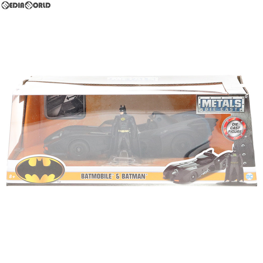 【中古即納】[FIG] 1/24 1989 Batman Batmobile(バットモービル) w/Diecast Batman バットマン 完成品 ミニカー(JAD98260) Jada Toys(ジャダトイズ) (20170319)