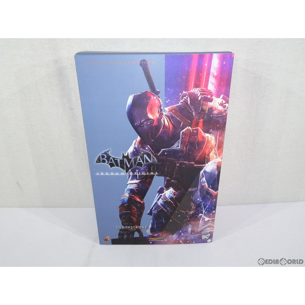 【中古即納】[FIG] ビデオゲーム・マスターピース デスストローク バットマン:アーカム・ビギンズ 1/6 完成品 可動フィギュア(VGM#30) ホットトイズ(20190627)