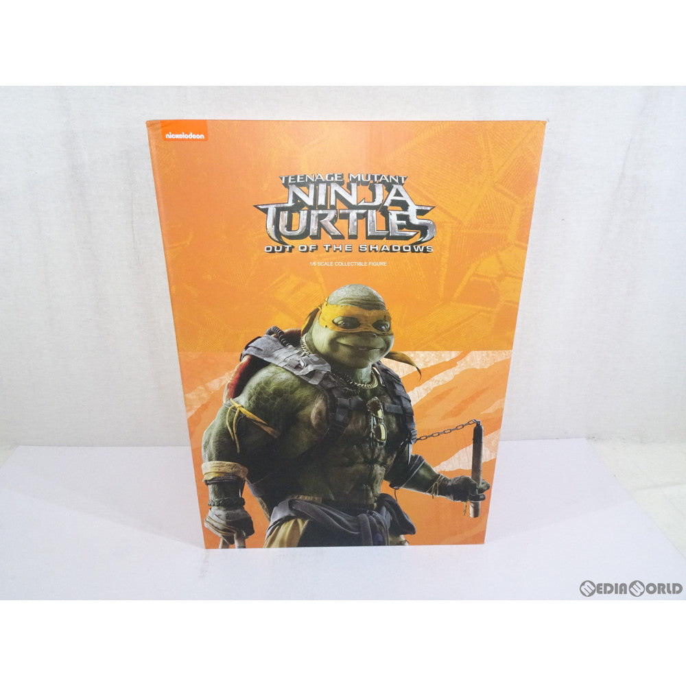 【中古即納】[FIG] MICHELANGELO(ミケランジェロ) Teenage Mutant Ninja Turtles:Out of the Shadows(シャドウズ) 1/6 完成品 可動フィギュア(海外流通版) threezero(スリーゼロ) (20180731)