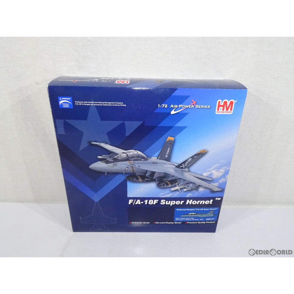 【中古即納】[FIG] 1/72 F/A-18F スーパーホーネット VFA-41 ブラックエイセスCAG機 完成品 飛行機(HA5111) ホビーマスター(20190317)