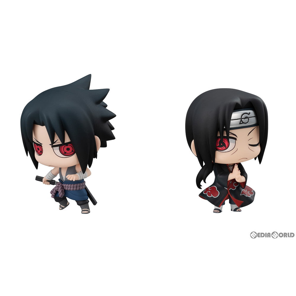 【中古即納】[FIG] ちみメガ バディシリーズ! うちはサスケ&イタチ 兄弟対決セット NARUTO-ナルト- 疾風伝 完成品 フィギュア メガハウス(20200126)