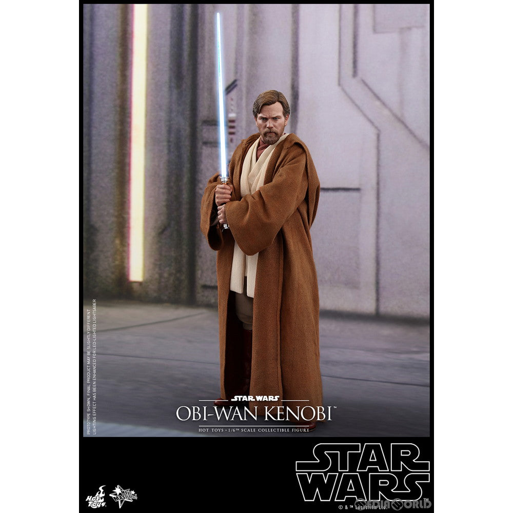 【中古即納】[FIG] ムービー・マスターピース オビ=ワン・ケノービ STAR WARS(スター・ウォーズ) エピソード3/シスの復讐 1/6 完成品 可動フィギュア(MM#477) ホットトイズ(20190629)