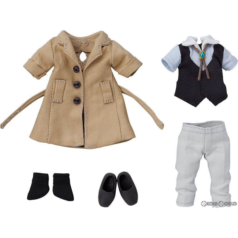 【中古即納】[FIG] ねんどろいどどーる おようふくセット(太宰治) (だざいおさむ) 文豪ストレイドッグス フィギュア用アクセサリ オランジュ・ルージュ(20200630)