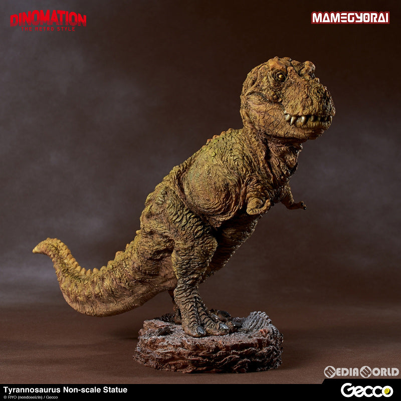 【中古即納】[FIG] Dinomation ダイノメーション/ ティラノサウルス スタチュー 完成品 フィギュア Gecco(ゲッコウ) (20200206)
