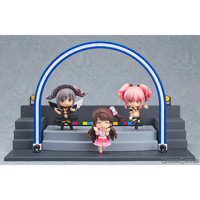 【中古即納】[FIG]ねんどろいどぷち 蘭子・卯月・美嘉&ライブステージセット アイドルマスター シンデレラガールズ 完成品 可動フィギュア ワンフェス2013夏限定 グッドスマイルカンパニー(20130728)