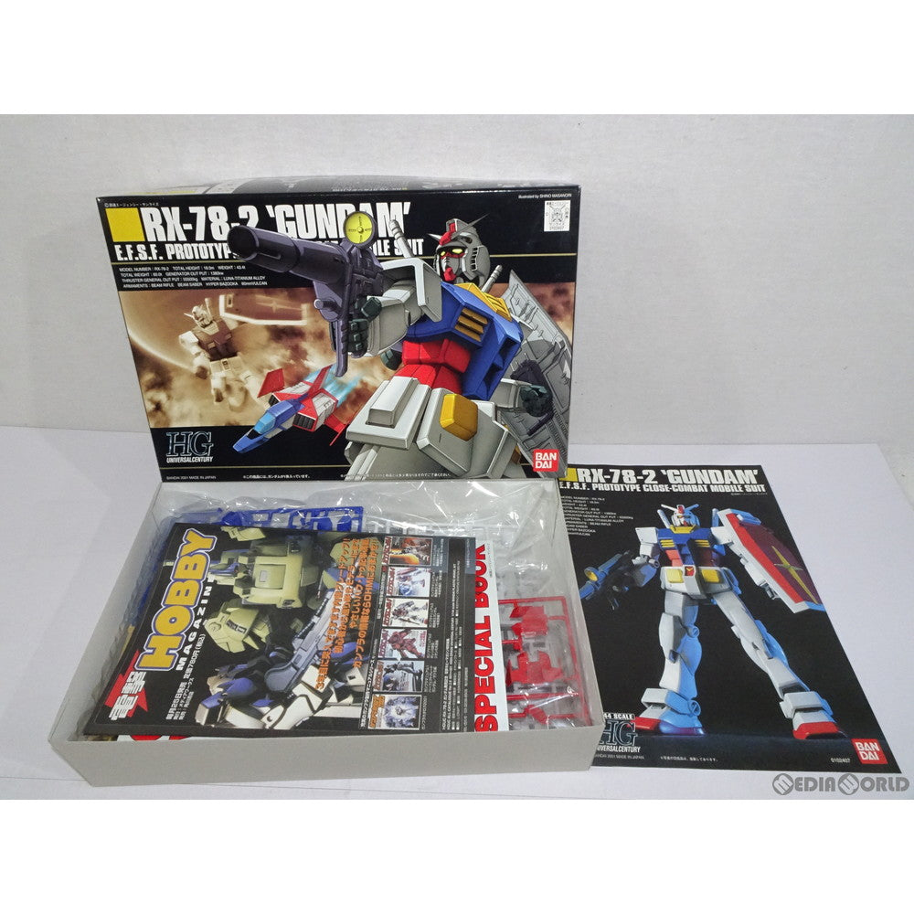 【中古即納】[PTM] HGUC 1/144 RX-78-2 ガンダム 機動戦士ガンダム プラモデル(0102407) バンダイ(20010531)