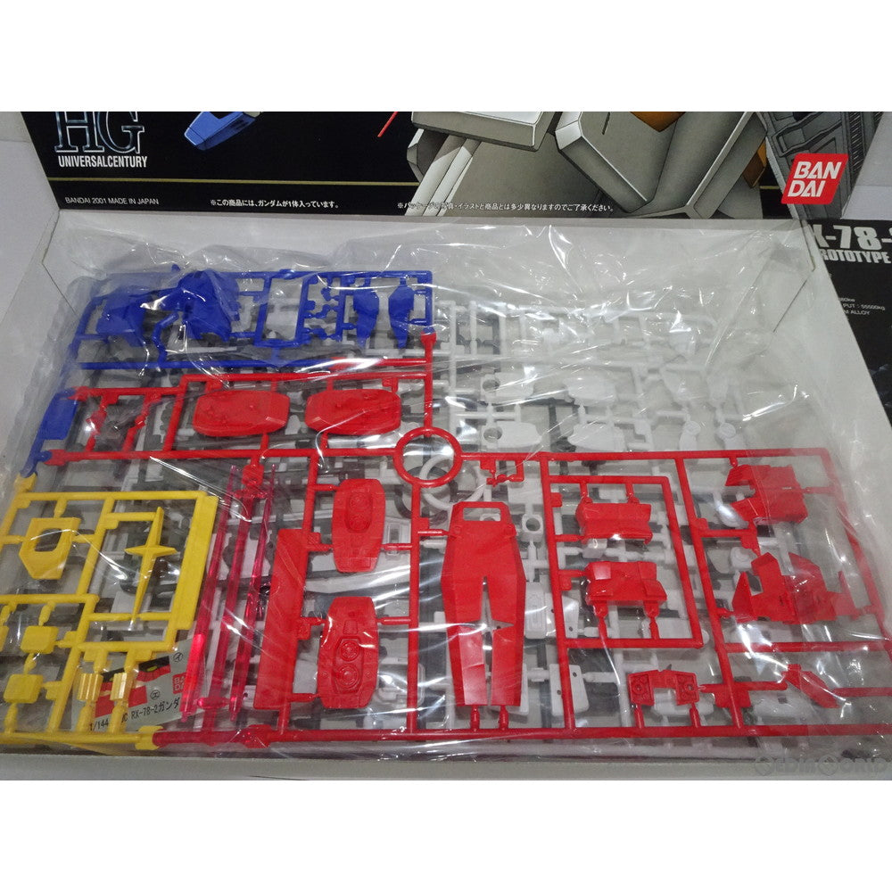 【中古即納】[PTM] HGUC 1/144 RX-78-2 ガンダム 機動戦士ガンダム プラモデル(0102407) バンダイ(20010531)