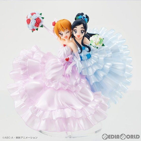 【中古即納】[FIG] プレミアムバンダイ限定 HG Girls ふたりはプリキュアメモリアルフィギュア 完成品 フィギュア バンダイ(20190712)