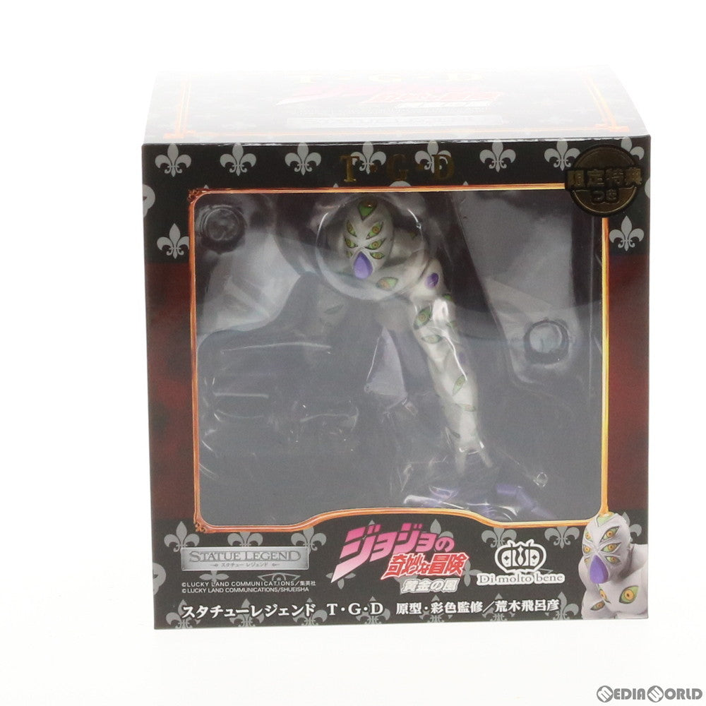 中古即納】[FIG]スタチューレジェンド T・G・D ジョジョの奇妙な冒険 第五部 黄金の風 完成品 フィギュア ワンフェス2019夏&MEDICOS  ONLINE SHOP限定 ディ・モールトベネ