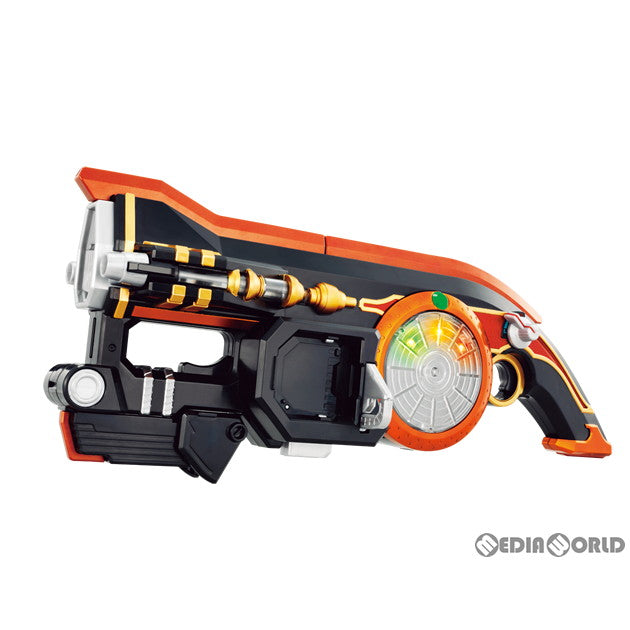 【中古即納】[TOY] スクラッチ装填 DX火縄大橙DJ銃 仮面ライダー鎧武 完成トイ バンダイ(20140321)