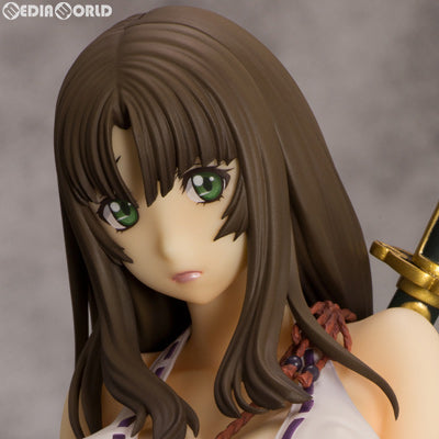 【中古即納】[FIG] 武者巫女 トモエ 2Pカラーver. クイーンズブレイド 美しき闘士たち 1/6 完成品 フィギュア(PVC257) オーキッドシード(20200829)