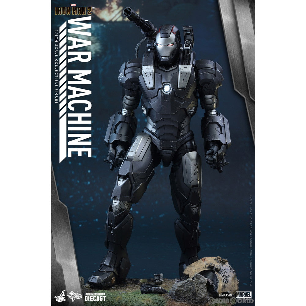 【中古即納】[FIG] ムービー・マスターピース DIECAST ウォーマシン アイアンマン2 1/6 完成品 可動フィギュア(MM#331D13) ホットトイズ(20161029)