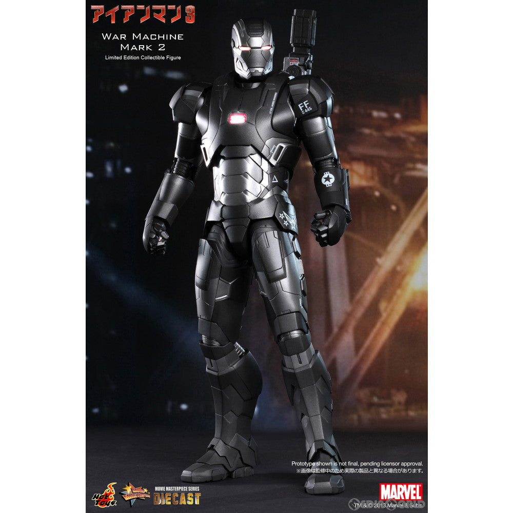 【中古即納】[FIG] ムービー・マスターピース DIECAST ウォーマシン・マーク2 アイアンマン3 1/6 完成品 可動フィギュア(MM#198D03) (二次出荷版) ホットトイズ(20140131)