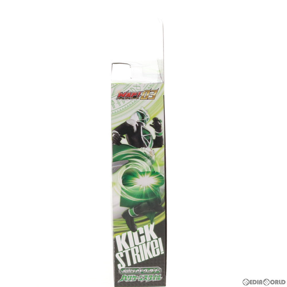 【中古即納】[FIG] WAP!(ウィザードアクションプリーズ!) 03 仮面ライダーウィザード ハリケーンスタイル 完成品 可動フィギュア バンダイ(20121208)