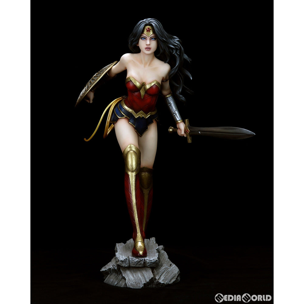 【中古即納】[FIG] ファンタジーフィギュアギャラリー/ DCコミックス コレクション ワンダーウーマン ニューアース 1/6 PVC 完成品 フィギュア ヤマトUSA(20180315)