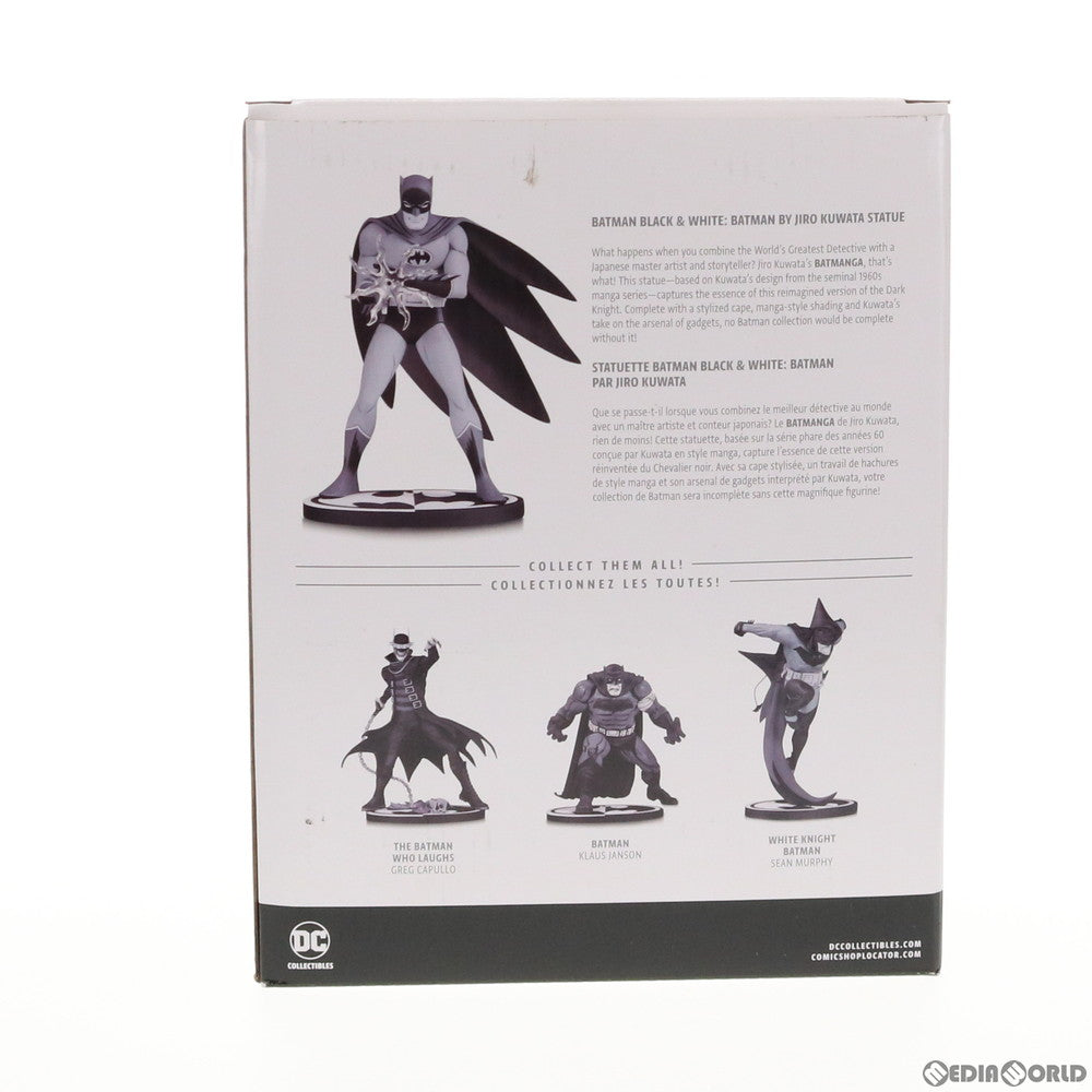 【中古即納】[FIG] バットマン ブラック&ホワイト スタチュー 桑田次郎 ver 完成品 フィギュア DCコレクタブルズ(20190430)