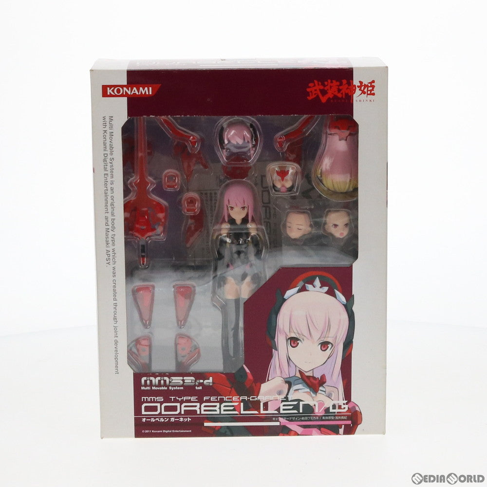 【中古即納】[FIG] 電撃屋限定 武装神姫(ぶそうしんき) 剣士型MMS オールベルン ガーネット 完成品 可動フィギュア コナミデジタルエンタテインメント(20110430)