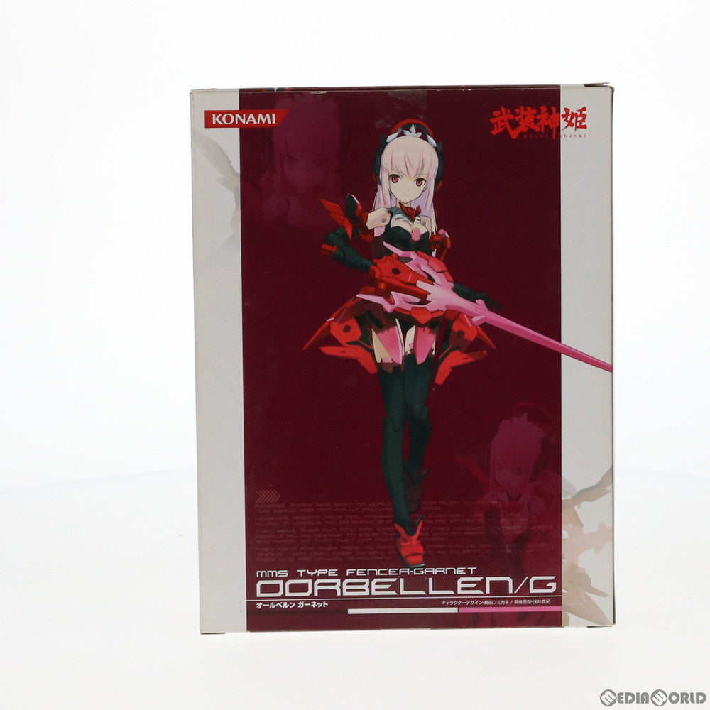 【中古即納】[FIG] 電撃屋限定 武装神姫(ぶそうしんき) 剣士型MMS オールベルン ガーネット 完成品 可動フィギュア コナミデジタルエンタテインメント(20110430)