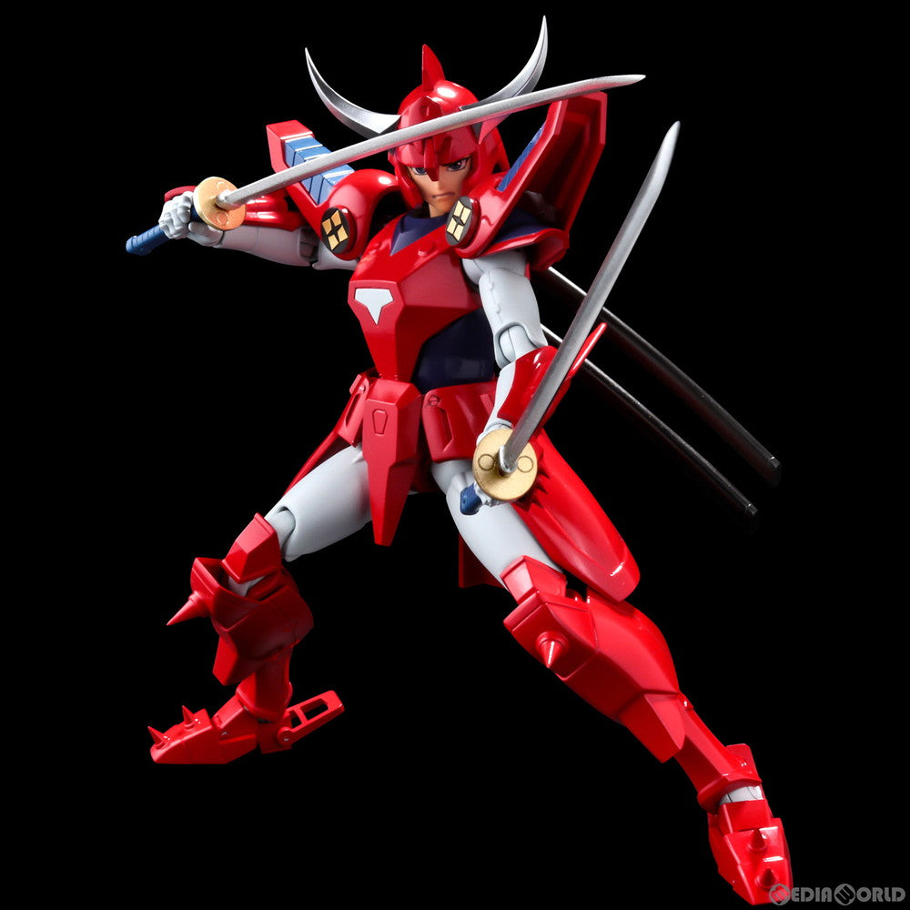【中古即納】[FIG] 超弾可動 烈火のリョウ 鎧伝サムライトルーパー 完成品 可動フィギュア 千値練(せんちねる) (20200515)