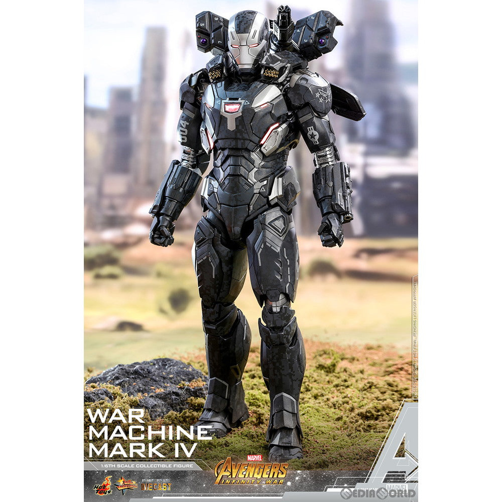 【中古即納】[FIG] ムービー・マスターピース DIECAST ウォーマシン・マーク4 アベンジャーズ/インフィニティ・ウォー 1/6 完成品 可動フィギュア(MM#499D26) ホットトイズ(20190829)