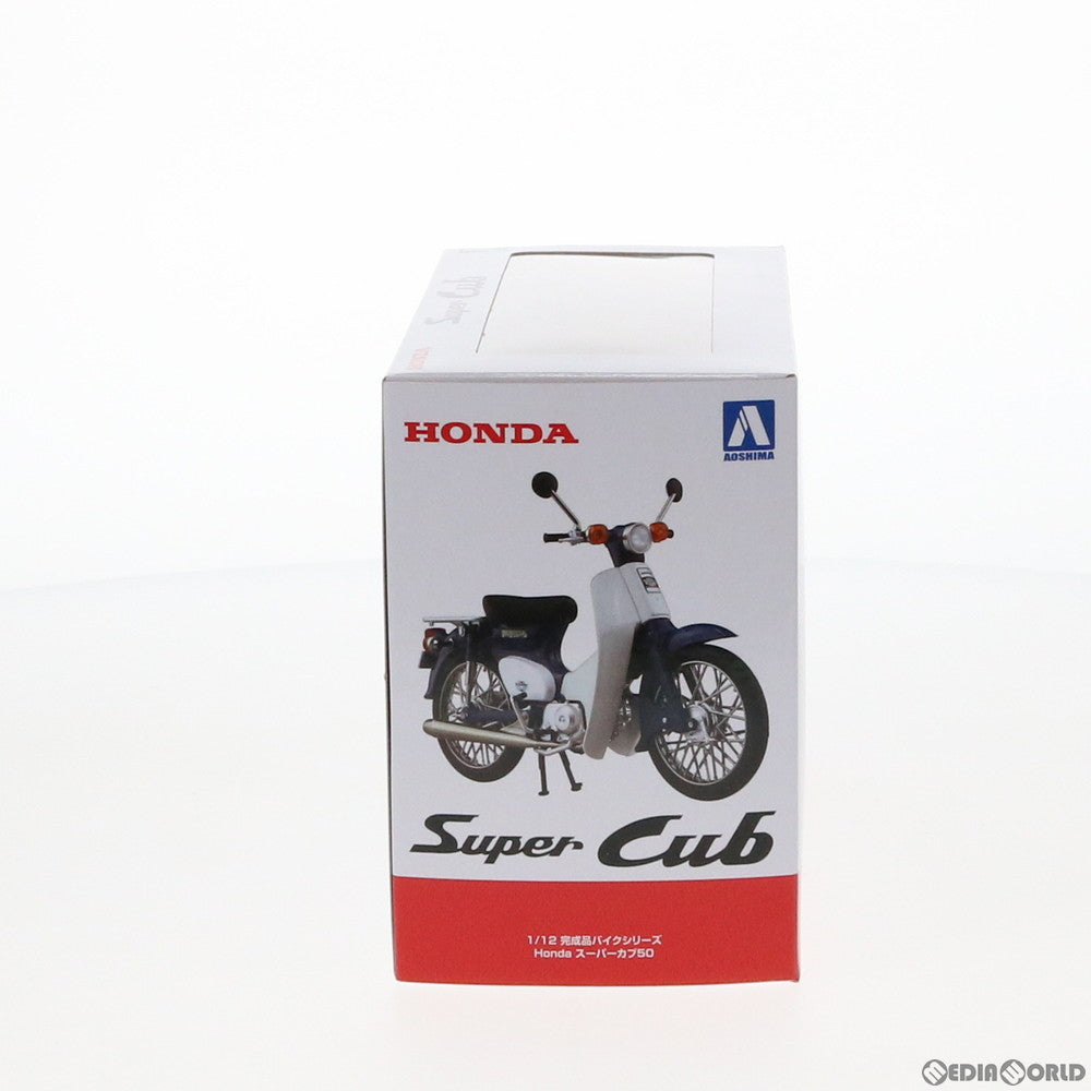 【中古即納】[FIG] 1/12 完成品バイク Honda(ホンダ) スーパーカブ50 イエロー ミニカー オンラインショップ・各イベント限定(106396) スカイネット(アオシマ) (20190729)