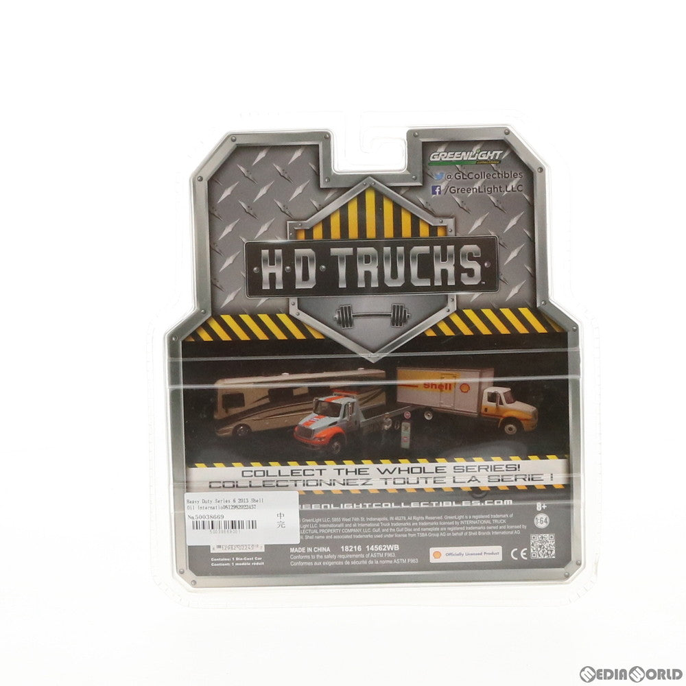 【中古即納】[FIG] Heavy Duty Series 6 2013 Shell Oil International Durastar 4400 Box Van 1/64 完成品 ミニカー(33060) GREENLIGHT(グリーンライト) (20160831)