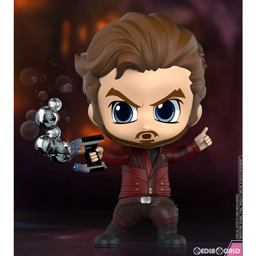 【中古即納】[FIG] コスベイビー Sサイズ スター・ロード(バブル・ブラスター版) アベンジャーズ/インフィニティ・ウォー 完成品 フィギュア(COS#495) 東京コミコン2018限定 ホットトイズ(20181130)