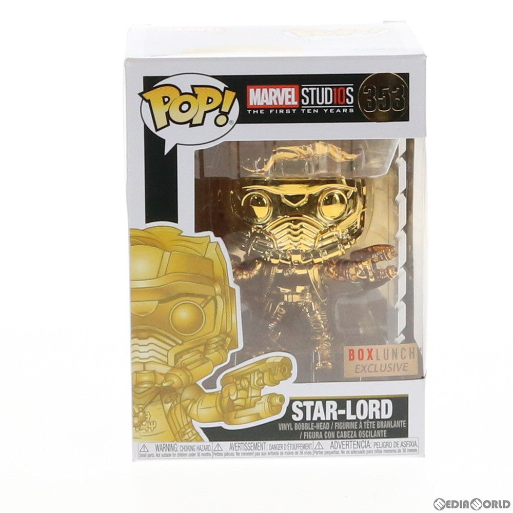【中古即納】[FIG] POP! 353 スター・ロード ゴールド・クロム版(BoxLunch Exclusive) ガーディアンズ・オブ・ギャラクシー 完成品 フィギュア FUNKO(ファンコ) (20181231)