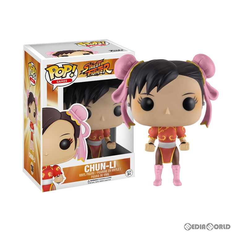 【中古即納】[FIG] POP! GAMES 136 春麗(限定カラー/レッド版) ストリートファイター 完成品 フィギュア イーカプコン限定 FUNKO(ファンコ) (20170731)