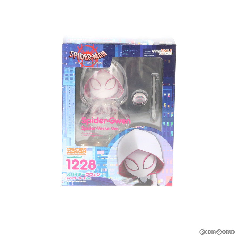 【中古即納】[FIG] ねんどろいど 1228 スパイダーグウェン スパイダーバースVer. スパイダーマン:スパイダーバース 完成品 可動フィギュア グッドスマイルカンパニー(20200529)