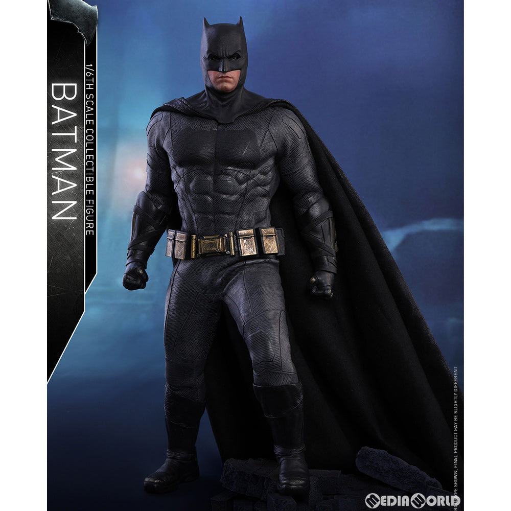 【中古即納】[FIG] ムービー・マスターピース バットマン ジャスティス・リーグ 1/6 完成品 可動フィギュア(MM#455) ホットトイズ(20190927)