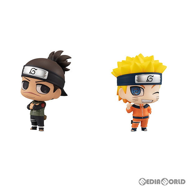 【中古即納】[FIG] ちみメガ バディシリーズ! うみのイルカ&うずまきナルト セット NARUTO-ナルト- 完成品 フィギュア メガハウス(20200626)