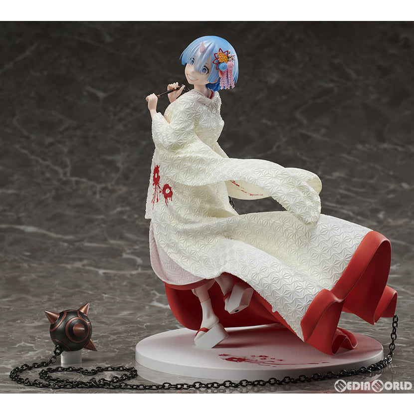 【中古即納】[FIG] F:NEX限定 レム -鬼嫁- Re:ゼロから始める異世界生活 1/7 完成品 フィギュア(AMU-FNX138) フリュー(20190930)