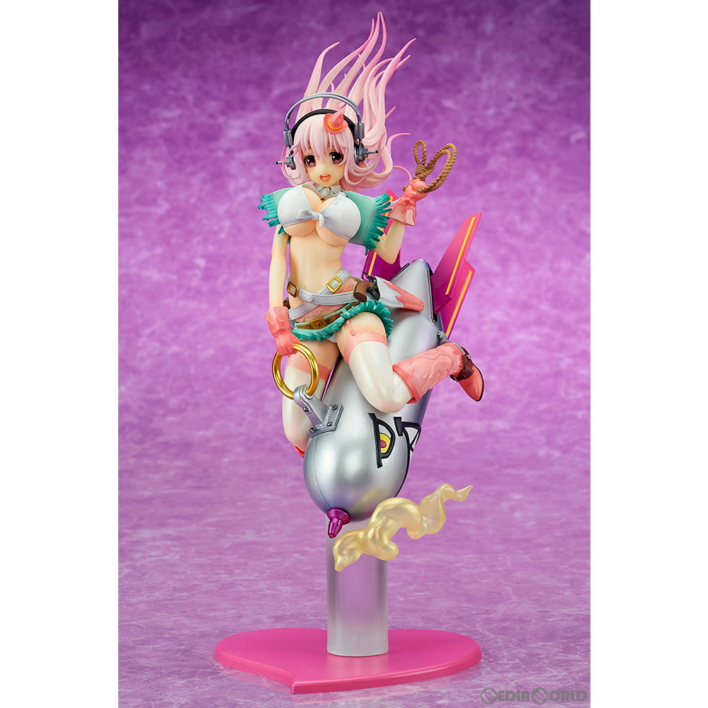 【中古即納】[FIG] すーぱーそに子 ラブボンバー! 1/7 完成品 フィギュア キューズQ(20210620)