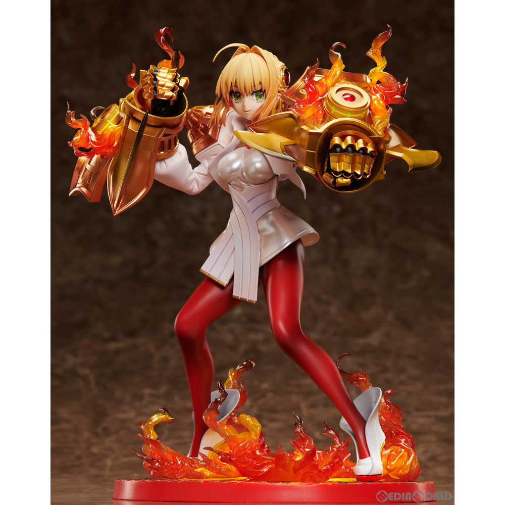 【新品即納】[FIG] 造形深化 劇的STATUE 01 セイバー レガリア ネロ・クラウディウス Fate/EXTRA(フェイト/エクストラ) 1/7 完成品 フィギュア プルーヴィー(20220619)