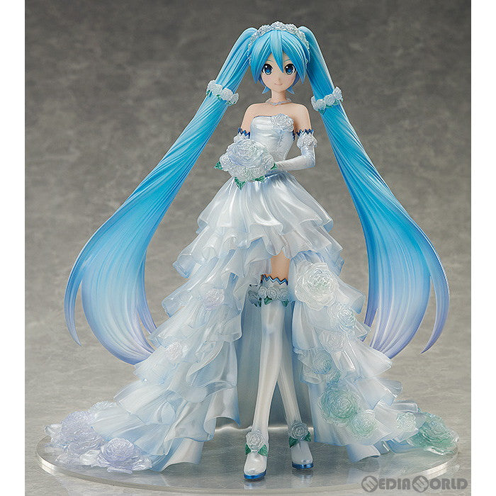 【中古即納】[FIG] 初音ミク ウェディングドレスVer. キャラクター・ボーカル・シリーズ 01 初音ミク 1/7 完成品 フィギュア 一部オンラインショップ限定 FREEing(フリーイング) (20190630)