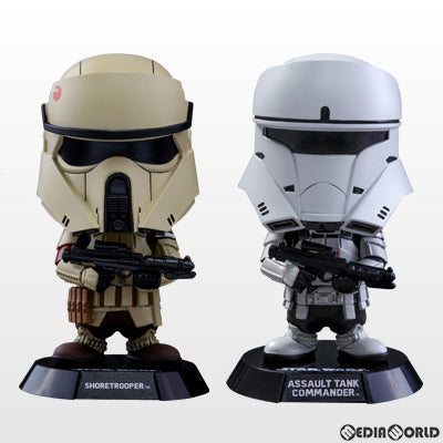 【中古即納】[FIG] コスベイビー サイズS アサルト・タンク・コマンダー&ショアトルーパー(2体セット) ローグ・ワン/スター・ウォーズ・ストーリー シリーズ1.5 完成品 フィギュア(COS#346) ホットトイズ(20170202)