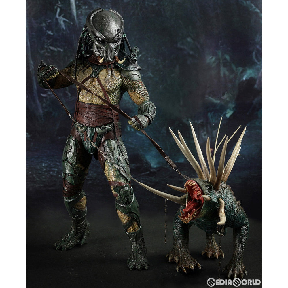 【中古即納】[FIG] ムービー・マスターピース トラッカー・プレデター(猟犬付き) プレデターズ 1/6 完成品 可動フィギュア(MM#147) ホットトイズ(20110702)