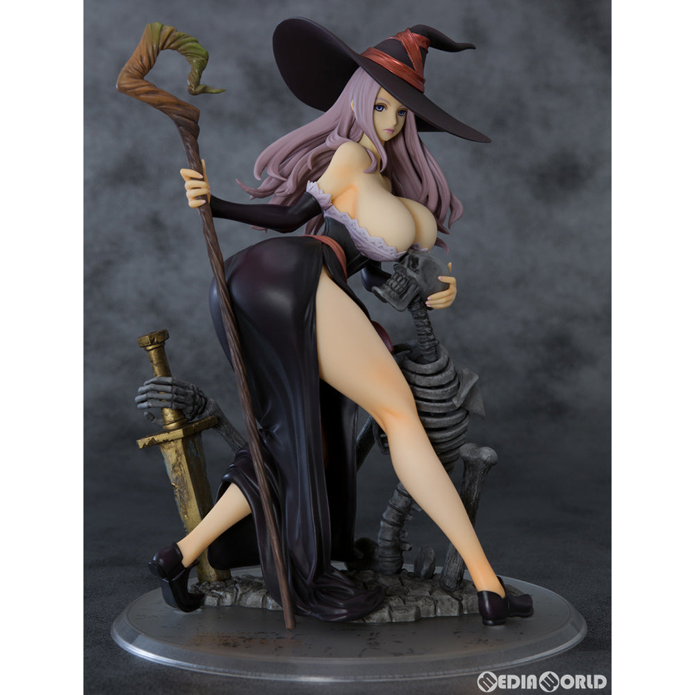 【中古即納】[FIG] ソーサレス ダークネスクロウver. ドラゴンズクラウン 1/7 完成品 フィギュア(PVC263) オーキッドシード(20210618)